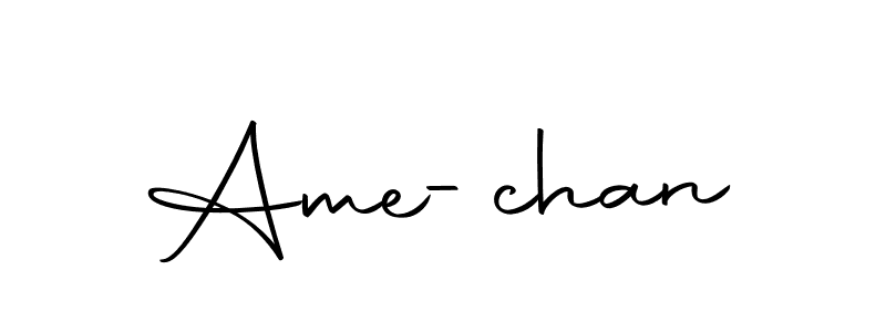 The best way (Autography-DOLnW) to make a short signature is to pick only two or three words in your name. The name Ame-chan include a total of six letters. For converting this name. Ame-chan signature style 10 images and pictures png