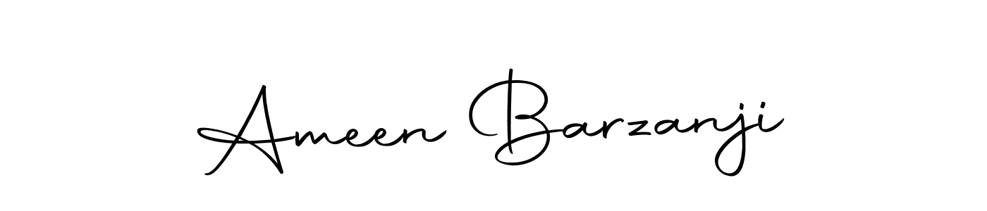 Autography-DOLnW is a professional signature style that is perfect for those who want to add a touch of class to their signature. It is also a great choice for those who want to make their signature more unique. Get Ameen Barzanji name to fancy signature for free. Ameen Barzanji signature style 10 images and pictures png