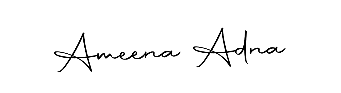 The best way (Autography-DOLnW) to make a short signature is to pick only two or three words in your name. The name Ameena Adna include a total of six letters. For converting this name. Ameena Adna signature style 10 images and pictures png