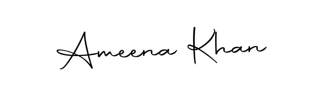 Also we have Ameena Khan name is the best signature style. Create professional handwritten signature collection using Autography-DOLnW autograph style. Ameena Khan signature style 10 images and pictures png
