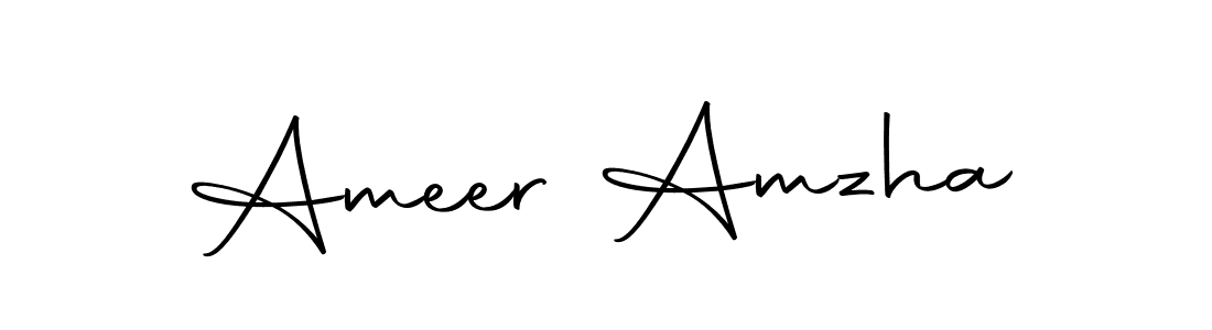 Similarly Autography-DOLnW is the best handwritten signature design. Signature creator online .You can use it as an online autograph creator for name Ameer Amzha. Ameer Amzha signature style 10 images and pictures png