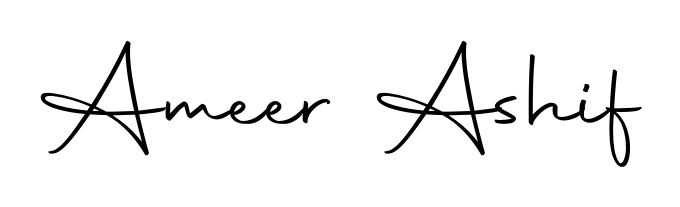 How to make Ameer Ashif name signature. Use Autography-DOLnW style for creating short signs online. This is the latest handwritten sign. Ameer Ashif signature style 10 images and pictures png