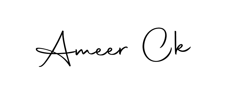 Also we have Ameer Ck name is the best signature style. Create professional handwritten signature collection using Autography-DOLnW autograph style. Ameer Ck signature style 10 images and pictures png