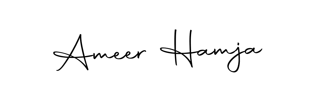The best way (Autography-DOLnW) to make a short signature is to pick only two or three words in your name. The name Ameer Hamja include a total of six letters. For converting this name. Ameer Hamja signature style 10 images and pictures png