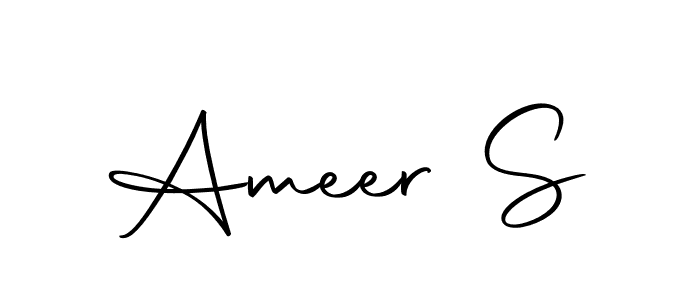 Here are the top 10 professional signature styles for the name Ameer S. These are the best autograph styles you can use for your name. Ameer S signature style 10 images and pictures png