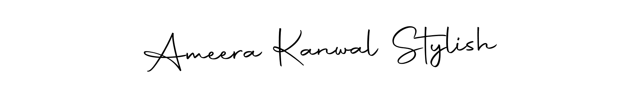 It looks lik you need a new signature style for name Ameera Kanwal Stylish. Design unique handwritten (Autography-DOLnW) signature with our free signature maker in just a few clicks. Ameera Kanwal Stylish signature style 10 images and pictures png