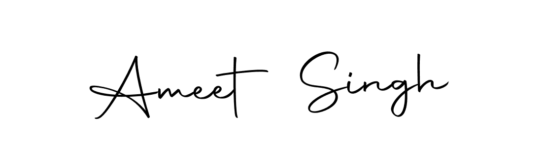 Use a signature maker to create a handwritten signature online. With this signature software, you can design (Autography-DOLnW) your own signature for name Ameet Singh. Ameet Singh signature style 10 images and pictures png