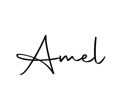 if you are searching for the best signature style for your name Amel. so please give up your signature search. here we have designed multiple signature styles  using Autography-DOLnW. Amel signature style 10 images and pictures png