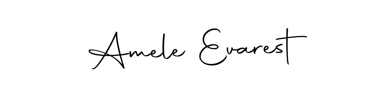 It looks lik you need a new signature style for name Amele Evarest. Design unique handwritten (Autography-DOLnW) signature with our free signature maker in just a few clicks. Amele Evarest signature style 10 images and pictures png