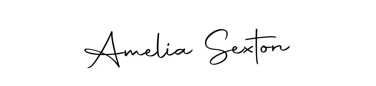 Make a beautiful signature design for name Amelia Sexton. Use this online signature maker to create a handwritten signature for free. Amelia Sexton signature style 10 images and pictures png