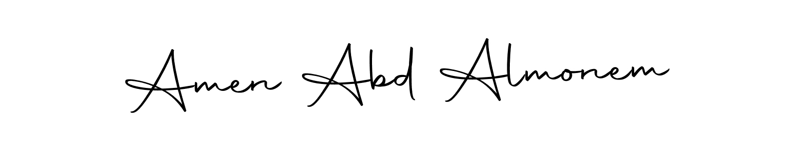 Autography-DOLnW is a professional signature style that is perfect for those who want to add a touch of class to their signature. It is also a great choice for those who want to make their signature more unique. Get Amen Abd Almonem name to fancy signature for free. Amen Abd Almonem signature style 10 images and pictures png
