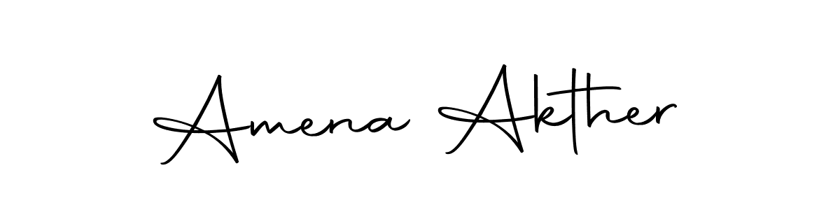 Make a beautiful signature design for name Amena Akther. Use this online signature maker to create a handwritten signature for free. Amena Akther signature style 10 images and pictures png