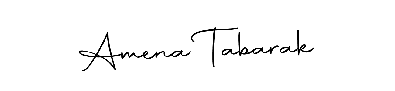 Make a beautiful signature design for name Amena Tabarak. With this signature (Autography-DOLnW) style, you can create a handwritten signature for free. Amena Tabarak signature style 10 images and pictures png
