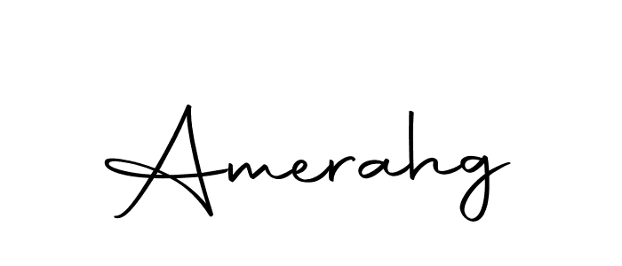 Create a beautiful signature design for name Amerahg. With this signature (Autography-DOLnW) fonts, you can make a handwritten signature for free. Amerahg signature style 10 images and pictures png