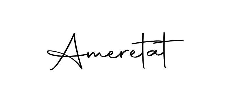 You can use this online signature creator to create a handwritten signature for the name Ameretat. This is the best online autograph maker. Ameretat signature style 10 images and pictures png