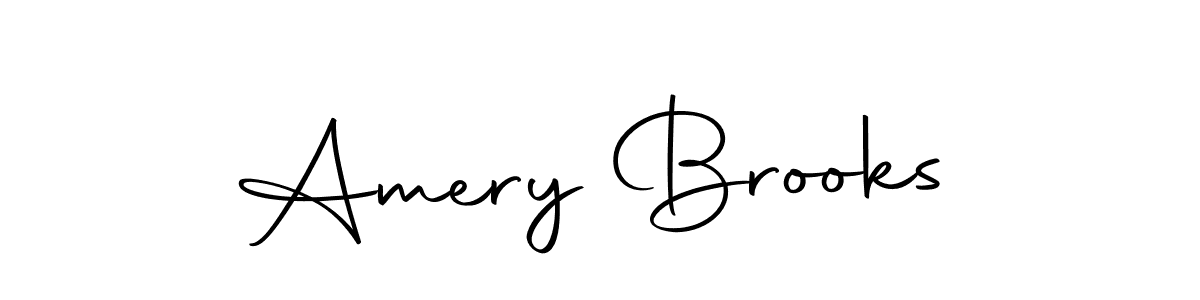 Design your own signature with our free online signature maker. With this signature software, you can create a handwritten (Autography-DOLnW) signature for name Amery Brooks. Amery Brooks signature style 10 images and pictures png