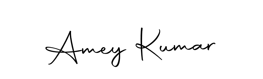 Design your own signature with our free online signature maker. With this signature software, you can create a handwritten (Autography-DOLnW) signature for name Amey Kumar. Amey Kumar signature style 10 images and pictures png