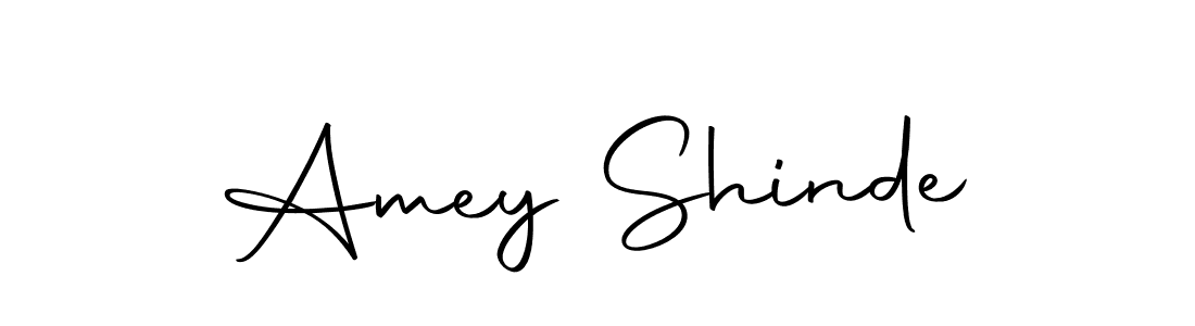 Also we have Amey Shinde name is the best signature style. Create professional handwritten signature collection using Autography-DOLnW autograph style. Amey Shinde signature style 10 images and pictures png