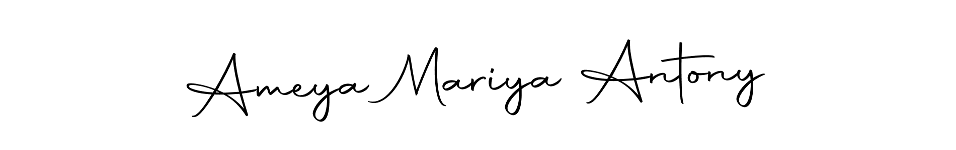 You should practise on your own different ways (Autography-DOLnW) to write your name (Ameya Mariya Antony) in signature. don't let someone else do it for you. Ameya Mariya Antony signature style 10 images and pictures png