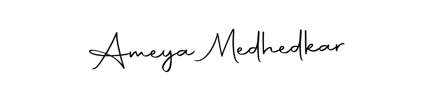 Make a beautiful signature design for name Ameya Medhedkar. Use this online signature maker to create a handwritten signature for free. Ameya Medhedkar signature style 10 images and pictures png