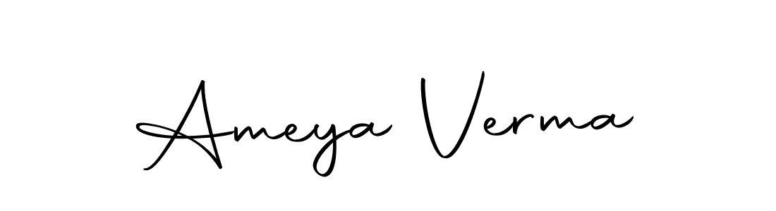 Also we have Ameya Verma name is the best signature style. Create professional handwritten signature collection using Autography-DOLnW autograph style. Ameya Verma signature style 10 images and pictures png