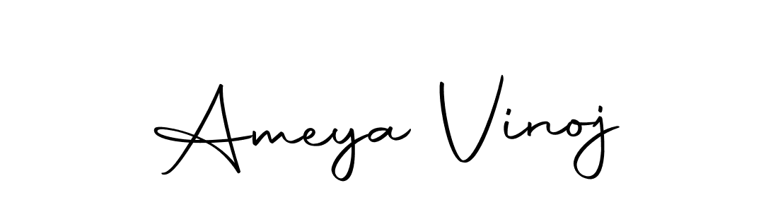 Make a beautiful signature design for name Ameya Vinoj. Use this online signature maker to create a handwritten signature for free. Ameya Vinoj signature style 10 images and pictures png