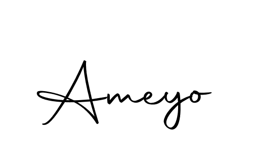 Use a signature maker to create a handwritten signature online. With this signature software, you can design (Autography-DOLnW) your own signature for name Ameyo. Ameyo signature style 10 images and pictures png
