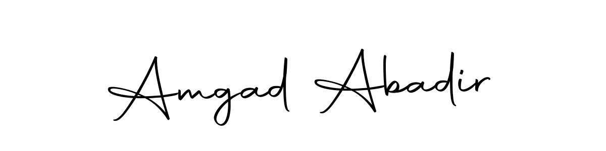 It looks lik you need a new signature style for name Amgad Abadir. Design unique handwritten (Autography-DOLnW) signature with our free signature maker in just a few clicks. Amgad Abadir signature style 10 images and pictures png