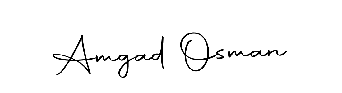 Amgad Osman stylish signature style. Best Handwritten Sign (Autography-DOLnW) for my name. Handwritten Signature Collection Ideas for my name Amgad Osman. Amgad Osman signature style 10 images and pictures png