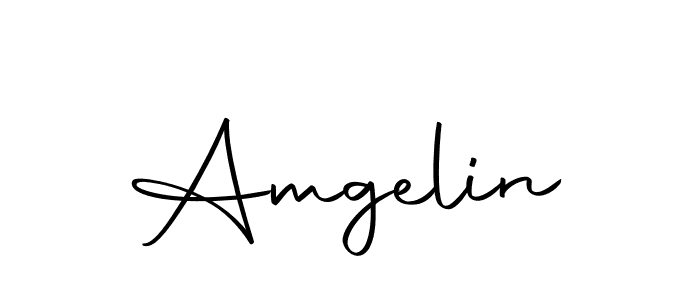 Make a beautiful signature design for name Amgelin. With this signature (Autography-DOLnW) style, you can create a handwritten signature for free. Amgelin signature style 10 images and pictures png