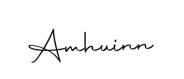 Use a signature maker to create a handwritten signature online. With this signature software, you can design (Autography-DOLnW) your own signature for name Amhuinn. Amhuinn signature style 10 images and pictures png