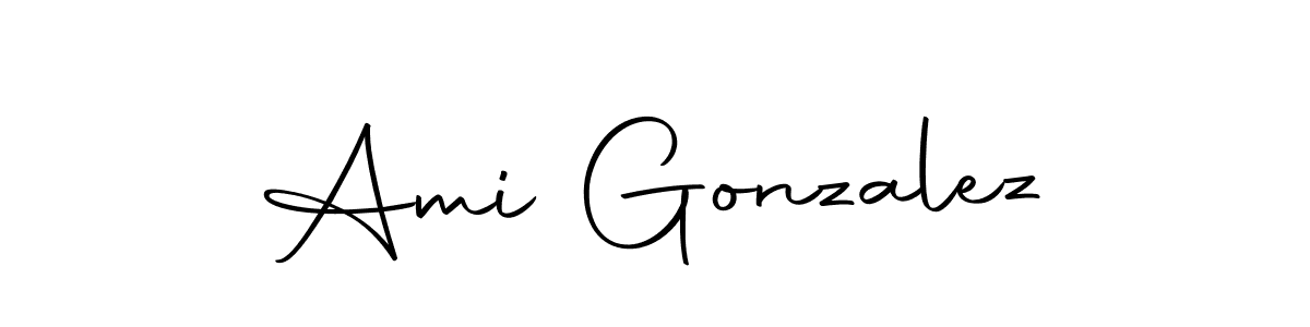 You should practise on your own different ways (Autography-DOLnW) to write your name (Ami Gonzalez) in signature. don't let someone else do it for you. Ami Gonzalez signature style 10 images and pictures png