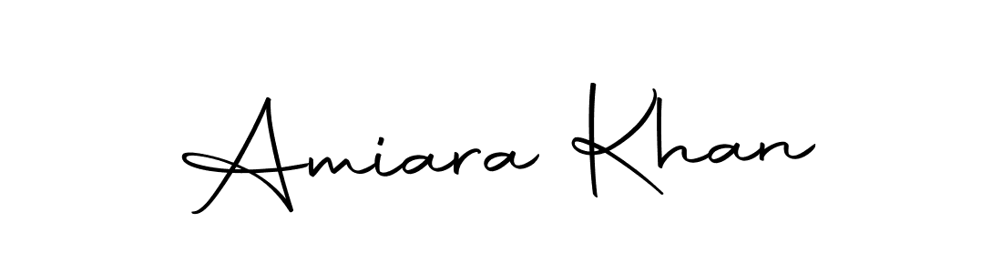 Amiara Khan stylish signature style. Best Handwritten Sign (Autography-DOLnW) for my name. Handwritten Signature Collection Ideas for my name Amiara Khan. Amiara Khan signature style 10 images and pictures png