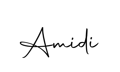 Design your own signature with our free online signature maker. With this signature software, you can create a handwritten (Autography-DOLnW) signature for name Amidi. Amidi signature style 10 images and pictures png