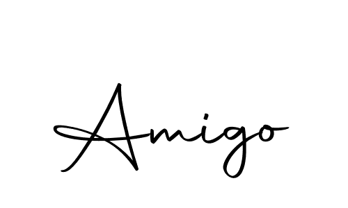 Use a signature maker to create a handwritten signature online. With this signature software, you can design (Autography-DOLnW) your own signature for name Amigo. Amigo signature style 10 images and pictures png