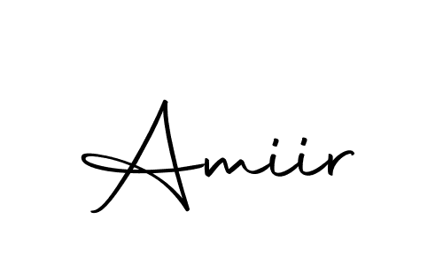 Design your own signature with our free online signature maker. With this signature software, you can create a handwritten (Autography-DOLnW) signature for name Amiir. Amiir signature style 10 images and pictures png