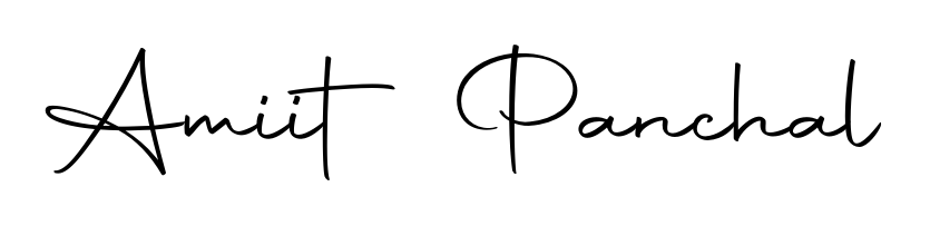 Once you've used our free online signature maker to create your best signature Autography-DOLnW style, it's time to enjoy signing your documents with Amiit Panchal name. Amiit Panchal signature style 10 images and pictures png