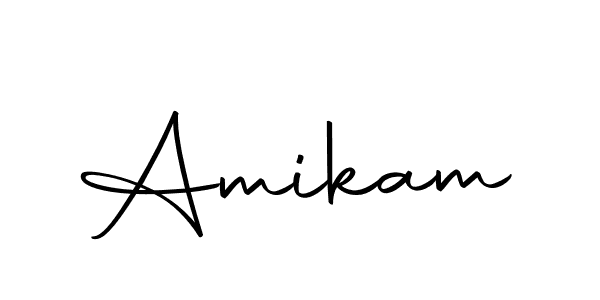 Make a short Amikam signature style. Manage your documents anywhere anytime using Autography-DOLnW. Create and add eSignatures, submit forms, share and send files easily. Amikam signature style 10 images and pictures png