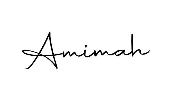 You should practise on your own different ways (Autography-DOLnW) to write your name (Amimah) in signature. don't let someone else do it for you. Amimah signature style 10 images and pictures png