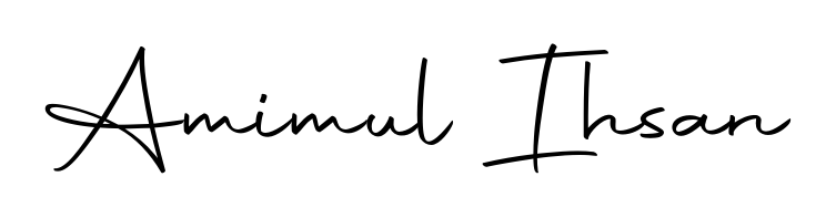 If you are searching for the best signature style for your name Amimul Ihsan, here we have designed multiple signature styles using Autography-DOLnW. Amimul Ihsan signature style 10 images and pictures png
