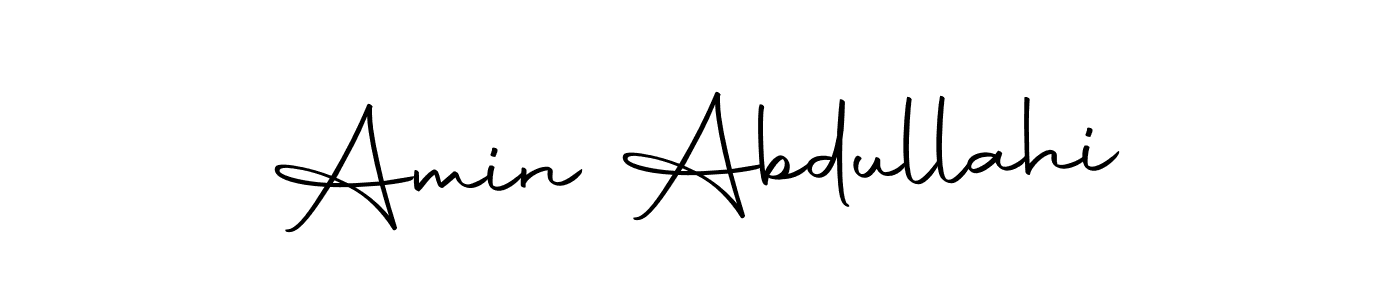 Amin Abdullahi stylish signature style. Best Handwritten Sign (Autography-DOLnW) for my name. Handwritten Signature Collection Ideas for my name Amin Abdullahi. Amin Abdullahi signature style 10 images and pictures png