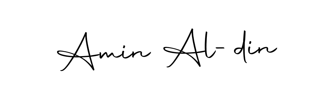 Make a beautiful signature design for name Amin Al-din. With this signature (Autography-DOLnW) style, you can create a handwritten signature for free. Amin Al-din signature style 10 images and pictures png