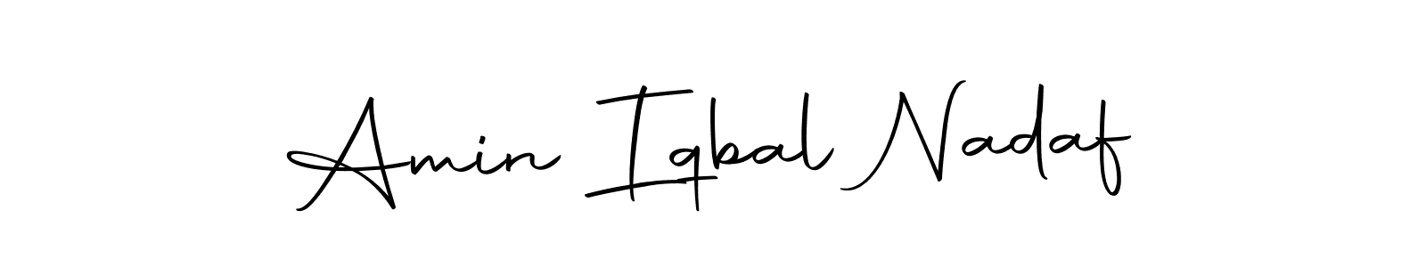 Use a signature maker to create a handwritten signature online. With this signature software, you can design (Autography-DOLnW) your own signature for name Amin Iqbal Nadaf. Amin Iqbal Nadaf signature style 10 images and pictures png