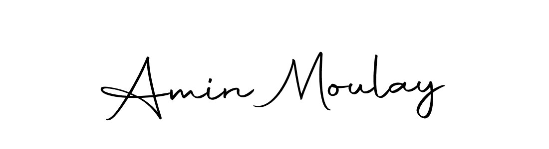 Design your own signature with our free online signature maker. With this signature software, you can create a handwritten (Autography-DOLnW) signature for name Amin Moulay. Amin Moulay signature style 10 images and pictures png