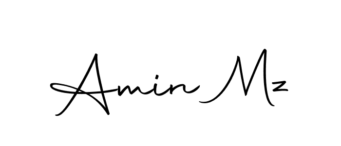 It looks lik you need a new signature style for name Amin Mz. Design unique handwritten (Autography-DOLnW) signature with our free signature maker in just a few clicks. Amin Mz signature style 10 images and pictures png