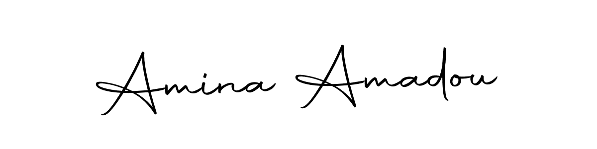 The best way (Autography-DOLnW) to make a short signature is to pick only two or three words in your name. The name Amina Amadou include a total of six letters. For converting this name. Amina Amadou signature style 10 images and pictures png