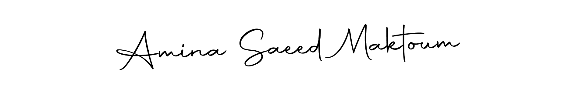 Make a beautiful signature design for name Amina Saeed Maktoum. With this signature (Autography-DOLnW) style, you can create a handwritten signature for free. Amina Saeed Maktoum signature style 10 images and pictures png