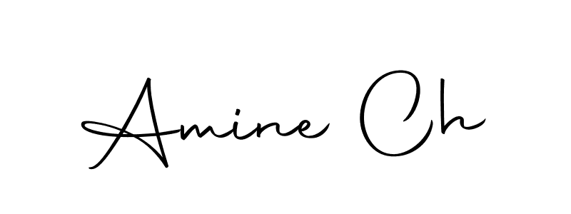 How to make Amine Ch name signature. Use Autography-DOLnW style for creating short signs online. This is the latest handwritten sign. Amine Ch signature style 10 images and pictures png