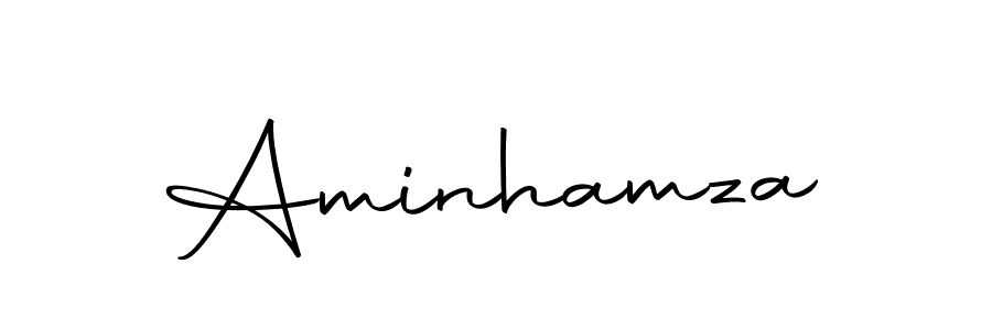 Also we have Aminhamza name is the best signature style. Create professional handwritten signature collection using Autography-DOLnW autograph style. Aminhamza signature style 10 images and pictures png