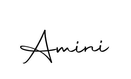 How to make Amini signature? Autography-DOLnW is a professional autograph style. Create handwritten signature for Amini name. Amini signature style 10 images and pictures png